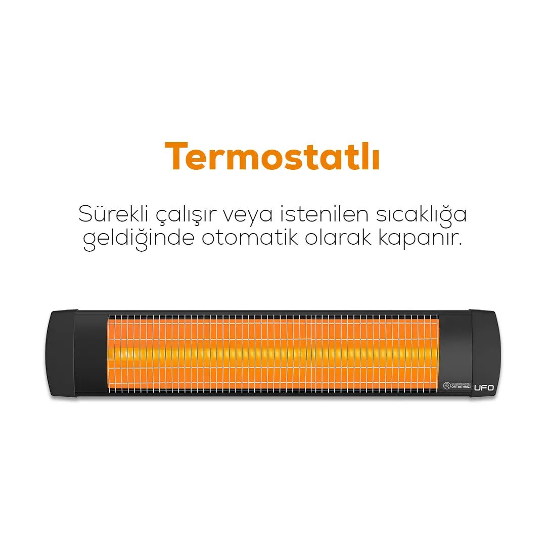 UFO Basic 2300 W Termostatlı Hem Yatay Hem Dikey IsıtıcıYesa Home