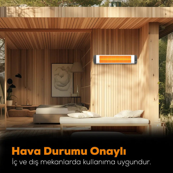 Ufo City 1800W Duvar Tipi Isıtıcı - TermostatlıYesa Home