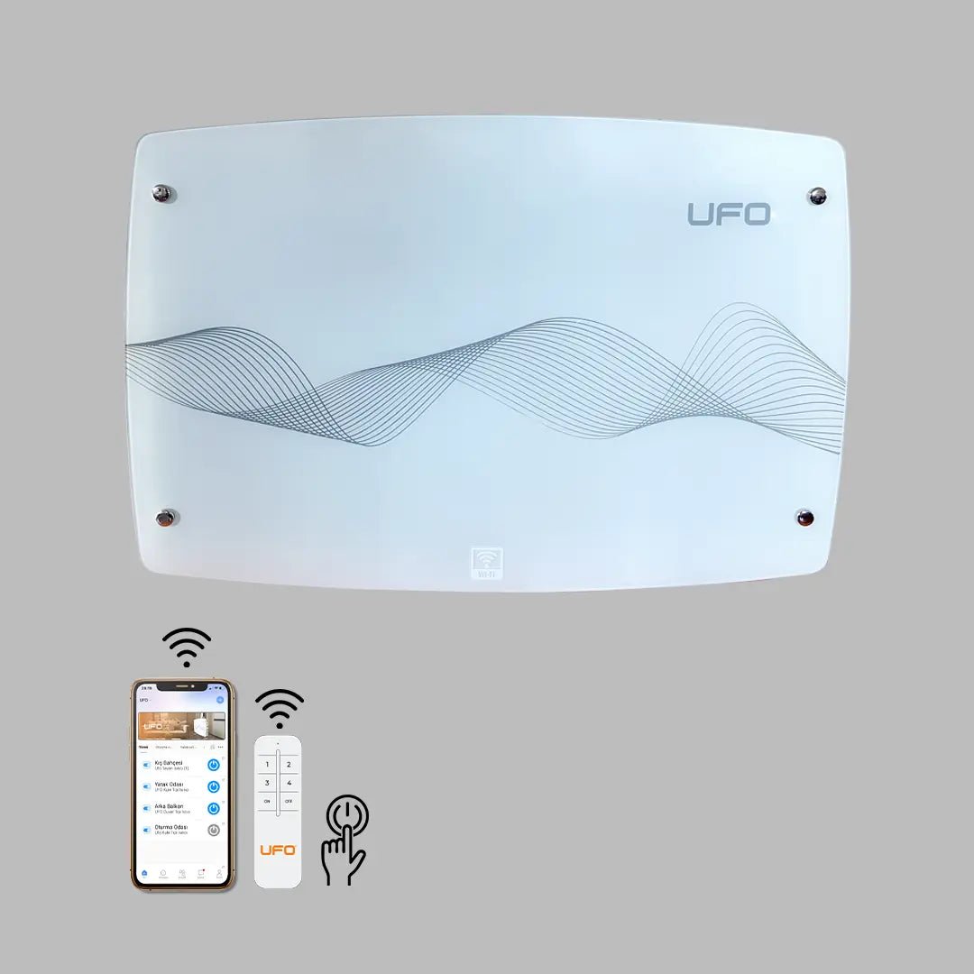 UFO Hibrit Isıtıcı Konvektör Smart 1000W - 2000WYesa Home