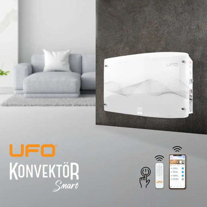 UFO Hibrit Isıtıcı Konvektör Smart 1000W - 2000WYesa Home