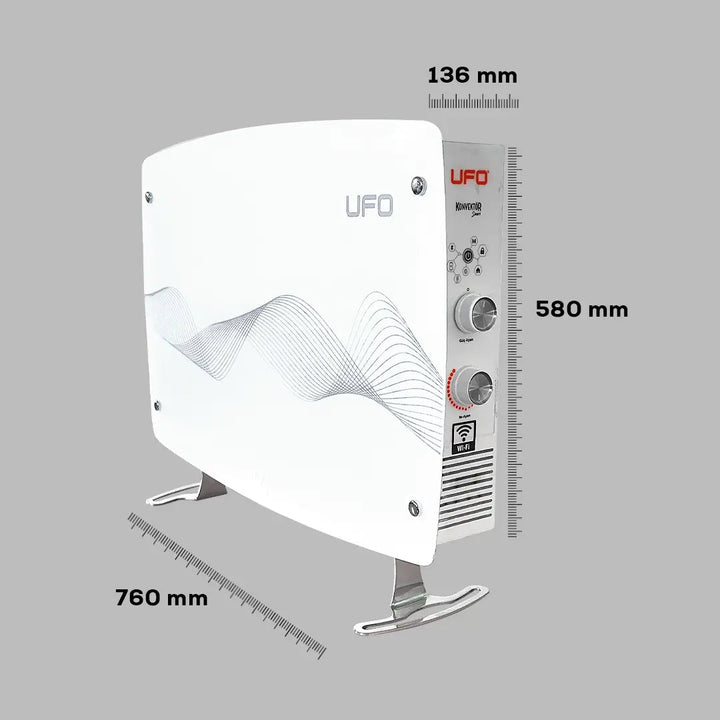 UFO Hibrit Isıtıcı Konvektör Smart 1000W - 2000WYesa Home