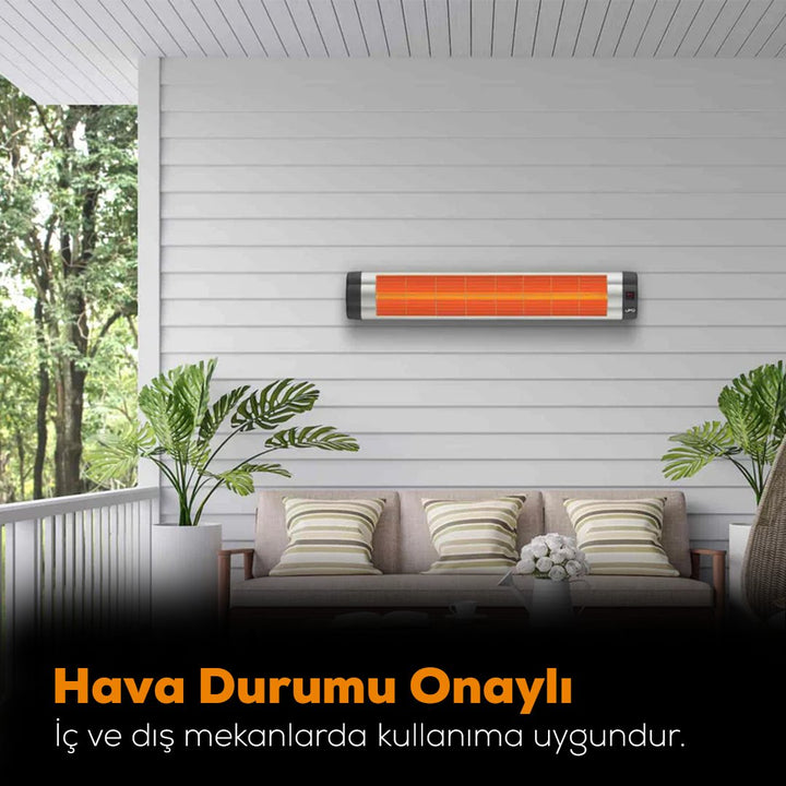 UFO S/2300 W Duvar Tipi Isıtıcı - Uzaktan KumandalıYesa Home