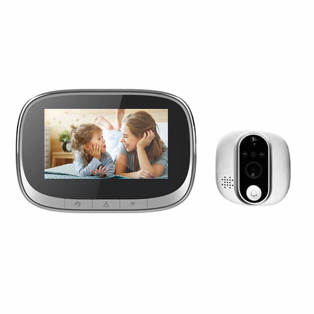 Yeco PD - 10 Akıllı Görüntülü Kapı Zili – Kablosuz, Tuya Uyumlu, 1080P Güvenlik Kameralı ZilYesa Home