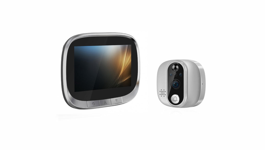 Yeco PD - 10 Akıllı Görüntülü Kapı Zili – Kablosuz, Tuya Uyumlu, 1080P Güvenlik Kameralı ZilYesa Home