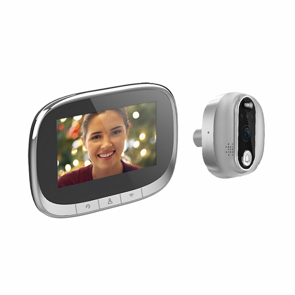 Yeco PD - 10 Akıllı Görüntülü Kapı Zili – Kablosuz, Tuya Uyumlu, 1080P Güvenlik Kameralı ZilYesa Home